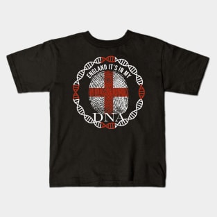 England Its In My DNA - Gift for EnglIsh From England Kids T-Shirt